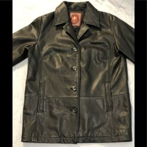 Men’s Genuine Leather Coat